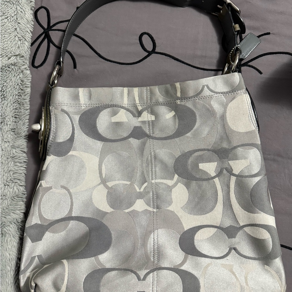 Coach Jacquard tote bag